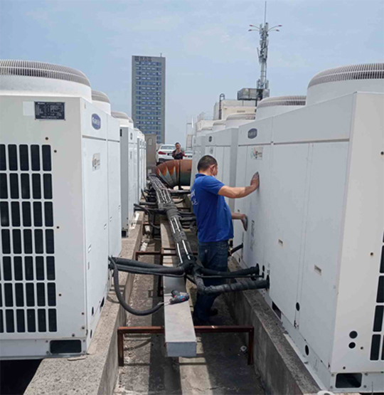 织金中央空调制热和不制冷系统维修方法