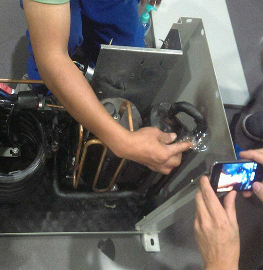 织金维修空调制冷效果差